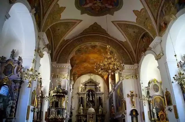 Free download Church Interior Nave -  free photo or picture to be edited with GIMP online image editor