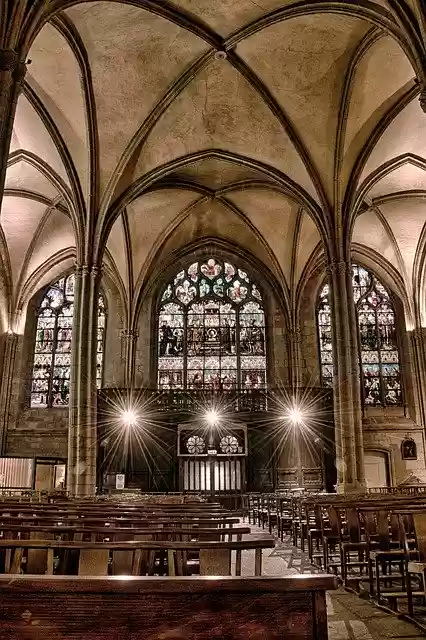 Free download Church Limoges Religion Stained -  free free photo or picture to be edited with GIMP online image editor