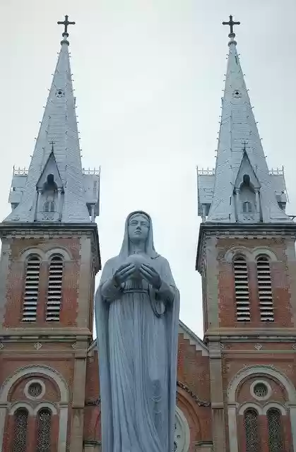 Free download Church Maria Religion -  free photo or picture to be edited with GIMP online image editor