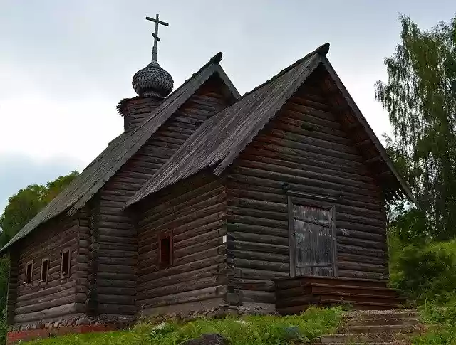 Free download Church Old Wood -  free photo or picture to be edited with GIMP online image editor