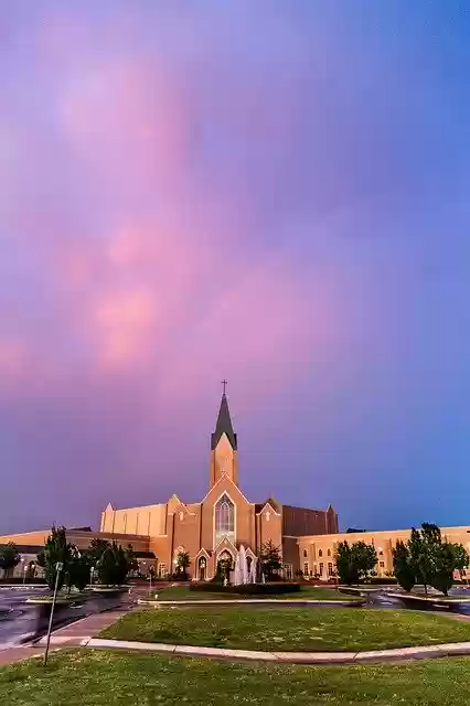 Free picture Church Rainbow Clouds -  to be edited by GIMP free image editor by OffiDocs