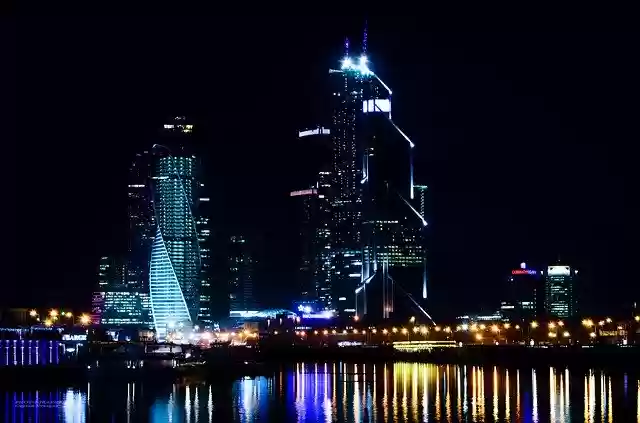 Free download Город Ночь City -  free free photo or picture to be edited with GIMP online image editor