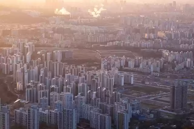 Free download city buildings sunset architecture free picture to be edited with GIMP free online image editor