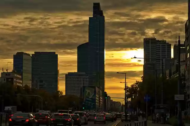 Free download cityscape sunset metropolis free picture to be edited with GIMP free online image editor