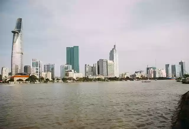 Free download City Wave Tall Buildings -  free free photo or picture to be edited with GIMP online image editor