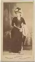 Free download Clara Vincent, from the Actors and Actresses series (N45, Type 1) for Virginia Brights Cigarettes free photo or picture to be edited with GIMP online image editor