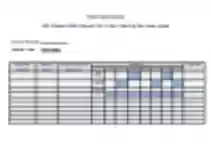 قم بتنزيل قالب جدول التنظيف مجانًا من Microsoft Word أو Excel أو Powerpoint مجانًا لتحريره باستخدام LibreOffice عبر الإنترنت أو OpenOffice Desktop عبر الإنترنت