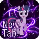 Clean Twilight Sparkle New Tab  screen for extension Chrome web store in OffiDocs Chromium