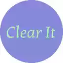 Clear It!  screen for extension Chrome web store in OffiDocs Chromium