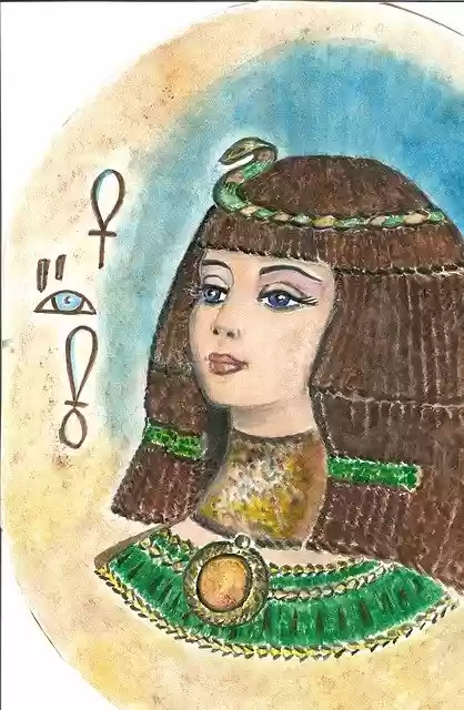 Free download Cleopatra Painting -  free illustration to be edited with GIMP free online image editor