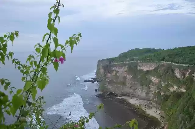 Free download Cliff Rocks Bali -  free free photo or picture to be edited with GIMP online image editor