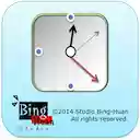 Clock Badge  screen for extension Chrome web store in OffiDocs Chromium