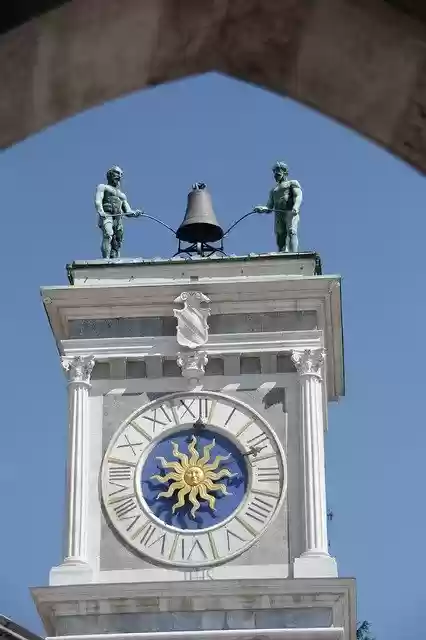 Free download Clock Tower Udine -  free photo or picture to be edited with GIMP online image editor