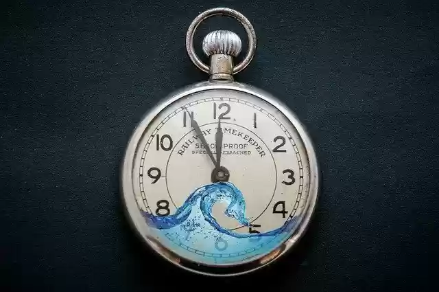 Free download Clock Water Splash -  free illustration to be edited with GIMP free online image editor