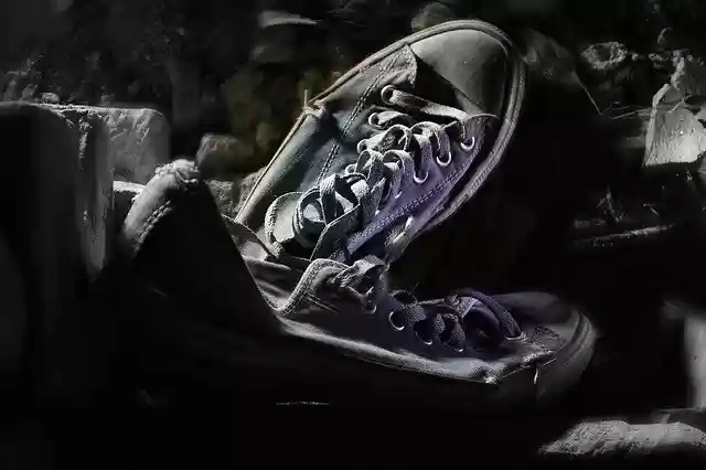 Free download Clothing Shoes Creased free photo template to be edited with GIMP online image editor