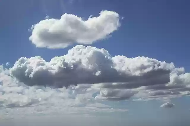 Free download Cloud Blue Sky Cumulus -  free photo or picture to be edited with GIMP online image editor