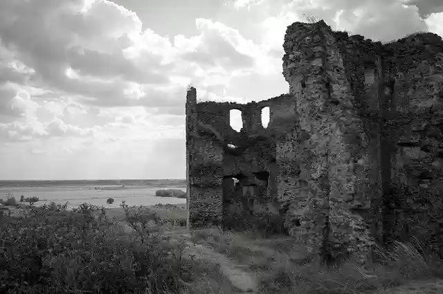 Free download Cloud Ruins Landscape -  free photo or picture to be edited with GIMP online image editor