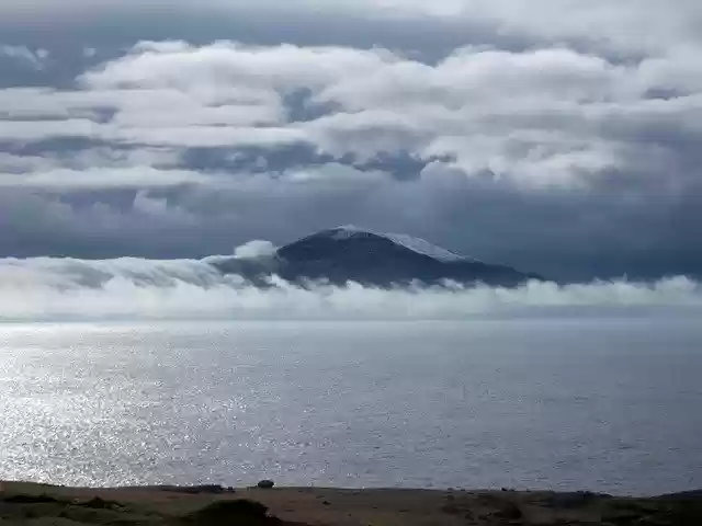 Free download Clouds Island Sky -  free photo or picture to be edited with GIMP online image editor