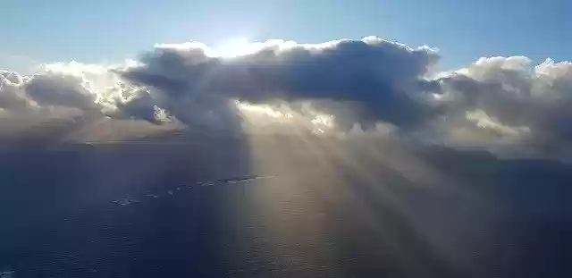 Free download Cloud Sky Ocean -  free photo or picture to be edited with GIMP online image editor