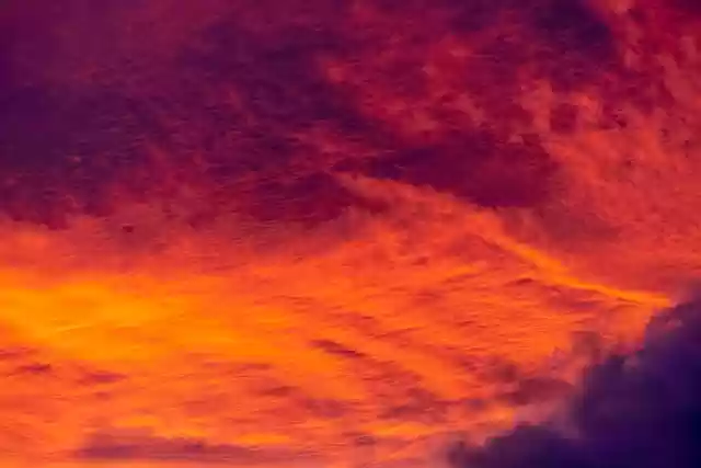 Free download clouds sky sunset orange sky dusk free picture to be edited with GIMP free online image editor