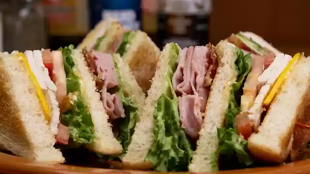 הורדה חינם של Club Sandwich Lunch תבנית תמונה בחינם לעריכה עם עורך התמונות המקוון של GIMP