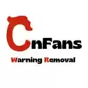 CNFans Warning Remover  screen for extension Chrome web store in OffiDocs Chromium