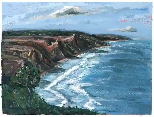 Free download Coast Wave Sea -  free illustration to be edited with GIMP free online image editor