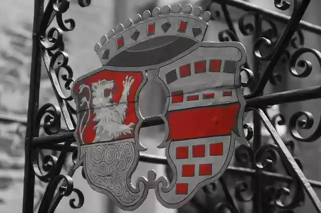 Free download Coat Of Arms Metal Symbol Middle free photo template to be edited with GIMP online image editor