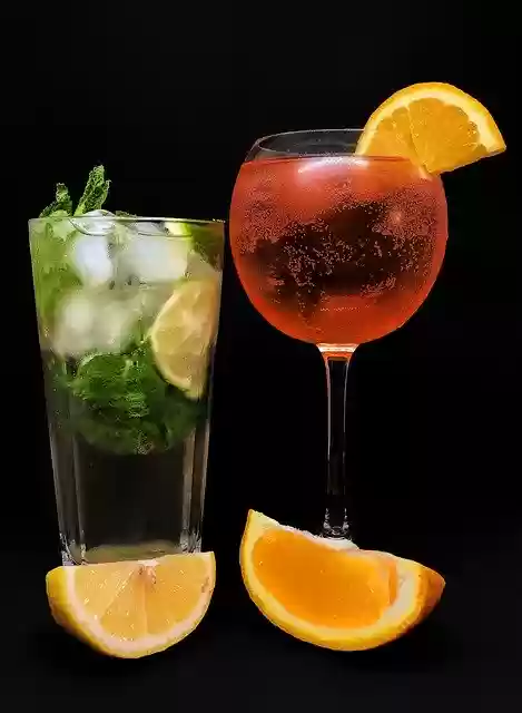 Free download Cocktail Lemon Ice -  free photo template to be edited with GIMP online image editor