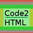 Code2HTML  screen for extension Chrome web store in OffiDocs Chromium