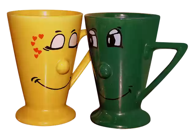 Free download Coffee Mugs Isolated Cut free illustration to be edited with GIMP online image editor