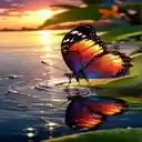 Colorful butterfly wallpaper  screen for extension Chrome web store in OffiDocs Chromium