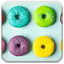 Colorful Donuts  screen for extension Chrome web store in OffiDocs Chromium