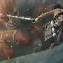 Colossal Titan Attack on Titan Anime Theme  screen for extension Chrome web store in OffiDocs Chromium