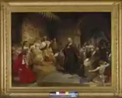 Free download Columbus before the Queen free photo or picture to be edited with GIMP online image editor