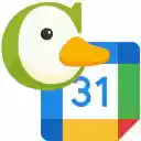 Confit to Calendar  screen for extension Chrome web store in OffiDocs Chromium