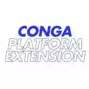 Conga Platform Extension  screen for extension Chrome web store in OffiDocs Chromium