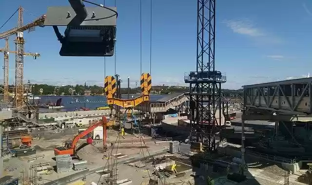 Free download Construction City Stockholm -  free photo or picture to be edited with GIMP online image editor