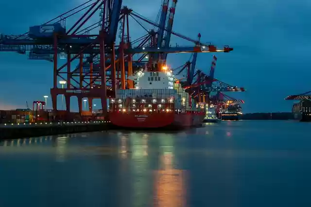 Free download container port container ship free picture to be edited with GIMP free online image editor