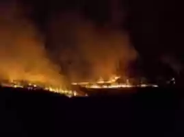 Free download Controlled Fire Burn, Isanti County, Minnesota free photo or picture to be edited with GIMP online image editor