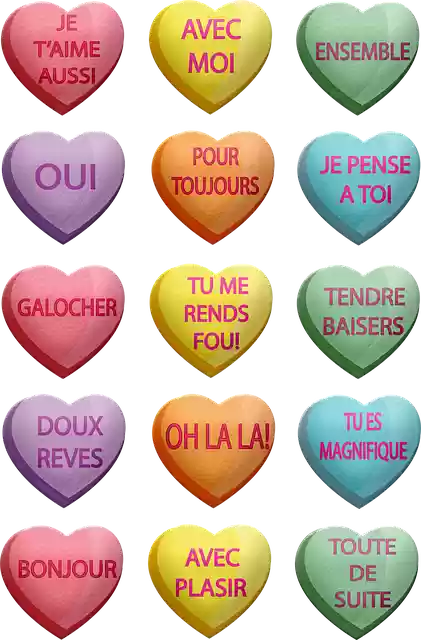 Free download Conversation Hearts Valentine -  free illustration to be edited with GIMP free online image editor