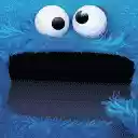Cookie Monster Theme  screen for extension Chrome web store in OffiDocs Chromium