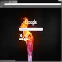 Cool Fire Theme  screen for extension Chrome web store in OffiDocs Chromium