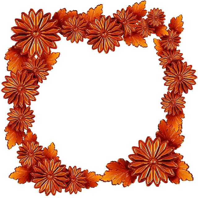 Free download Copper The Frame Chrysanthemum -  free illustration to be edited with GIMP free online image editor