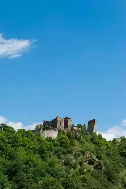 Free download Cornštejn Ruins Castle -  free photo or picture to be edited with GIMP online image editor