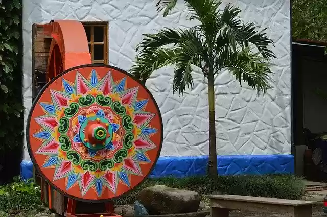 Kostenloser Download Costa Rica Latin America Wheel - kostenloses Foto oder Bild zur Bearbeitung mit GIMP Online-Bildbearbeitung