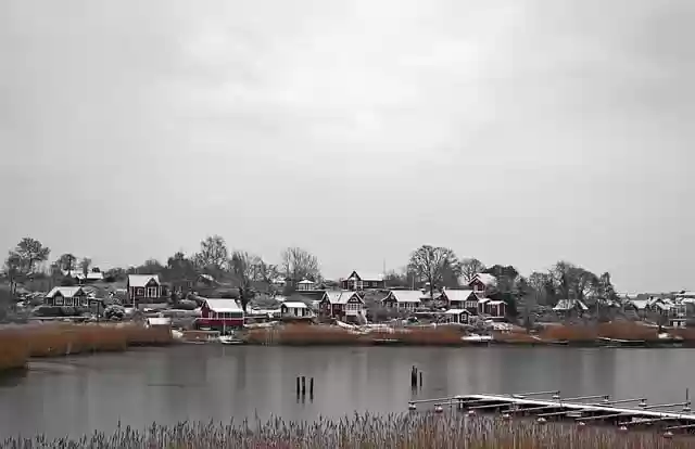 Free download cottages winter snow nature free picture to be edited with GIMP free online image editor