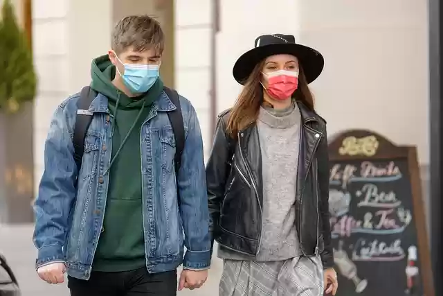 Free download couple masks covid 19 together free picture to be edited with GIMP free online image editor
