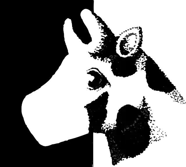 Free download Cow Head Style - Free vector graphic on Pixabay free illustration to be edited with GIMP free online image editor