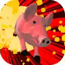 Crazy Pig Simulator Game Explore the city as a unique pig!  screen for extension Chrome web store in OffiDocs Chromium